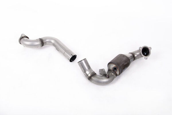 MILLTEK - SSXMZ135 - Mercedes  CLA-Class  CLA35 AMG 2.0 Turbo Coupe & Shooting Brake (OPF/GPF Models) 2019>2026  Large Bore Downpipe and Hi-Flow Sports Cat