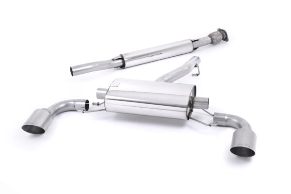 MILLTEK - SSXSB037 - Subaru  BRZ  2.0-litre 2012>2021  Secondary Cat-back