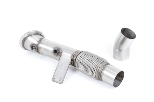 MILLTEK - SSXTY120 - BMW  2 Series  M240i Coup� (G42 XDrive - NAS Non OPF/GPF Models Only) 2022>2026  Large-bore Downpipe and De-cat